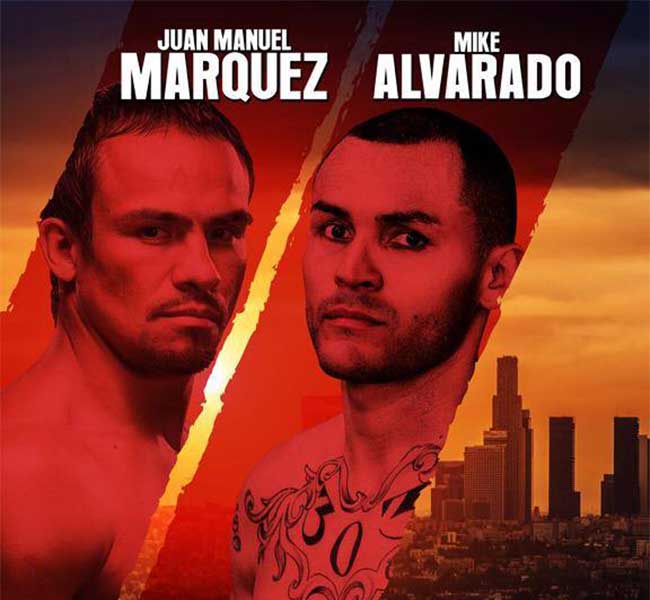 Juan Manuel Marquez vs Mike Alvarado FACE OFF - Video