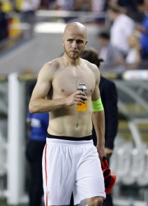 SANTA CLARA, CA - JUNE 03: Michael Bradley #4 of United States leaves the field after losing to Colombia during the 2016 Copa America Centenario Group match between the United States and Colombia at Levi's Stadium on June 3, 2016 in Santa Clara, California. (Photo by Ezra Shaw/Getty Images)