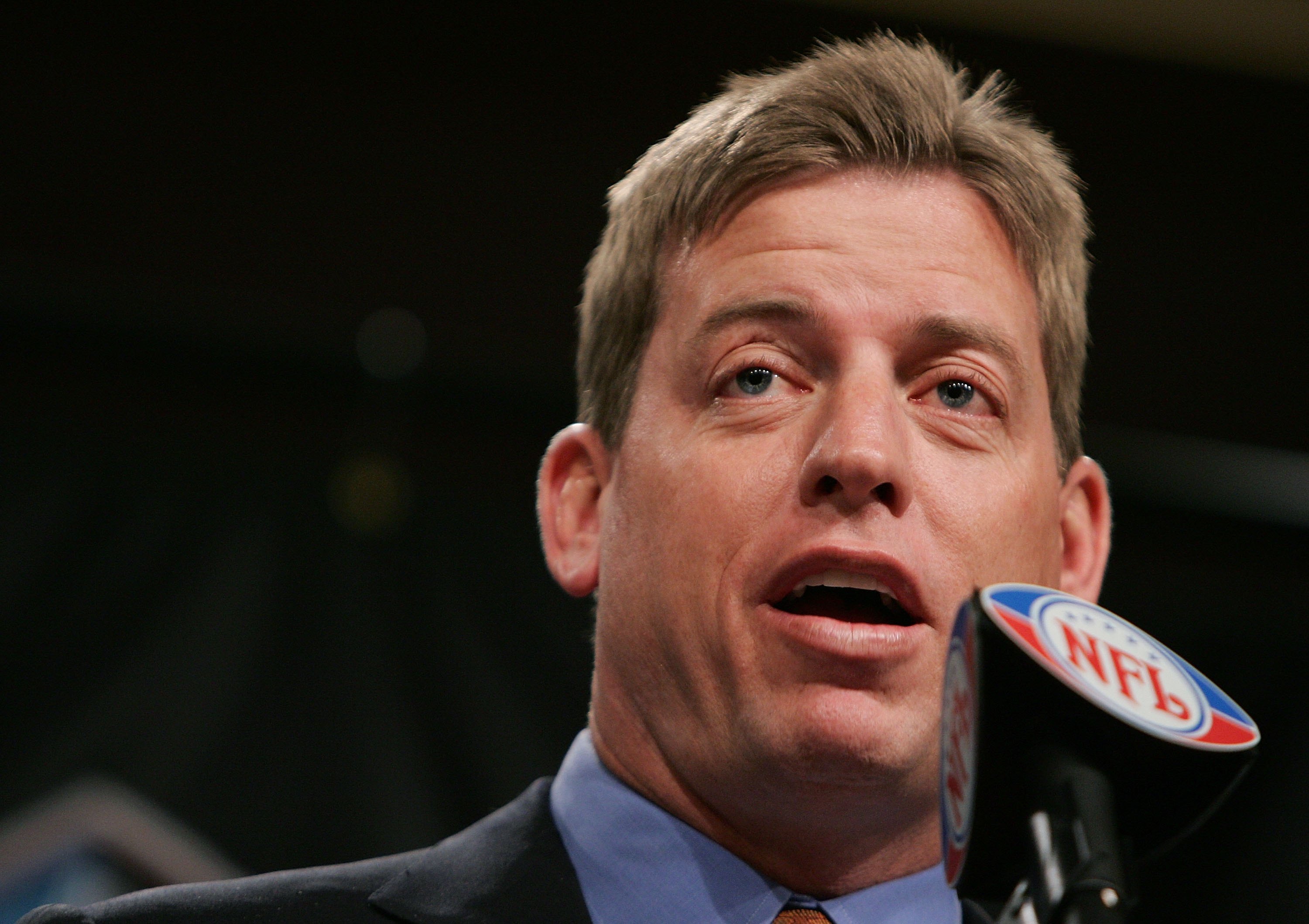 Troy Aikman fires back at Skip Bayless for questioning his sexuality.