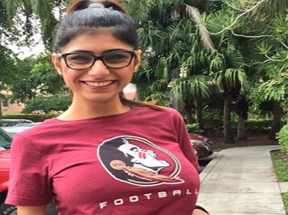 411px x 307px - Mia Khalifa attempts to persuade five-star recruit to pick FSU | The Sports  Daily