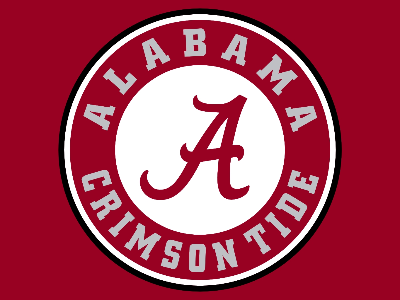 Image of the Alabama Crimson Tide logo. 