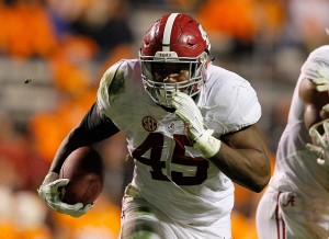 KNOXVILLE, TN - OCTOBER 25:  Jalston Fowler #45 of the Alabama Crimson Tide against the Tennessee Volunteers at Neyland Stadium on October 25, 2014 in Knoxville, Tennessee.  (Photo by Kevin C. Cox/Getty Images)