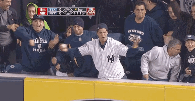 Yankeesfans: The Stories Behind The Animated GIF. - Progressive Boink