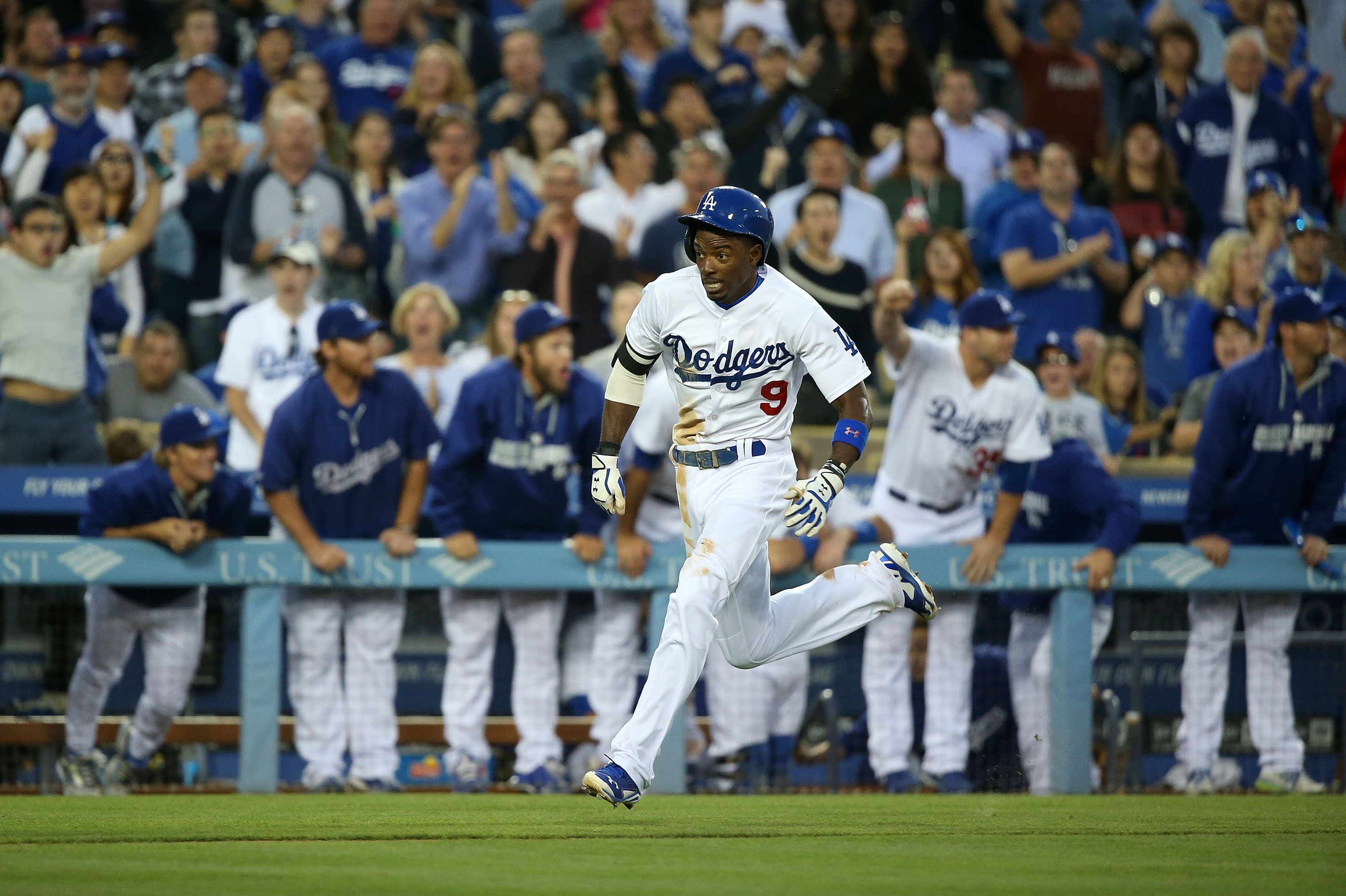 Billy Hamilton has Major League Baseball's fastest home run trot