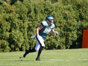 TE Zach Ertz is moving well in practice. Expect him to get limited reps against Detroit.