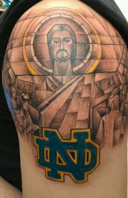 Notre Dame Cathedral Tattoos